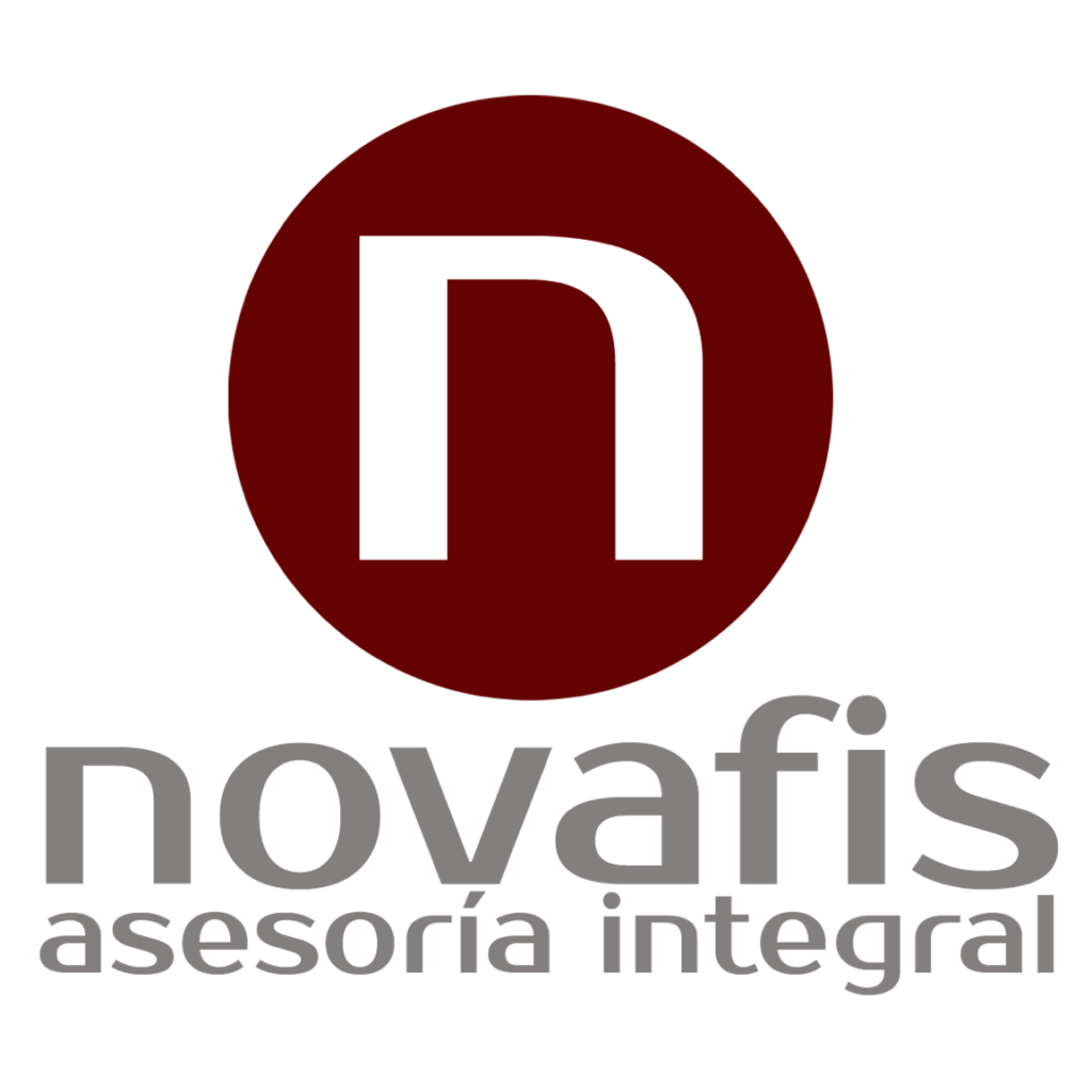 logo novafis gestion rojo